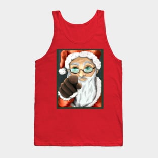 Santa, Naughty Or Nice? Tank Top